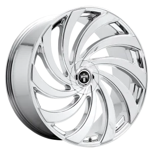 DUB – S238 DELISH – Chrome – 24″x10″ 5mm – Summer Wheels – S238240022+05